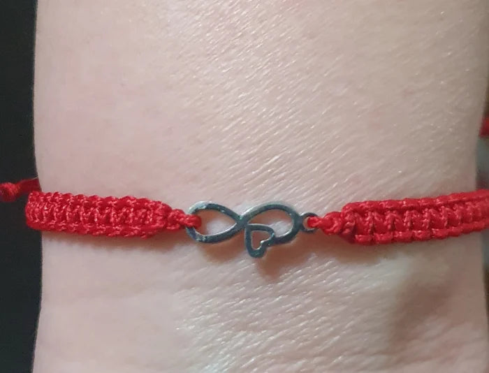 BRATARA OTEL INOXIDABIL INFINIT INIMA