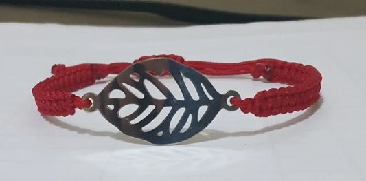 BRATARA OTEL INOXIDABIL MODEL FRUNZĂ