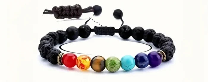 Bratara Cu pietre de Lava Ajustabila