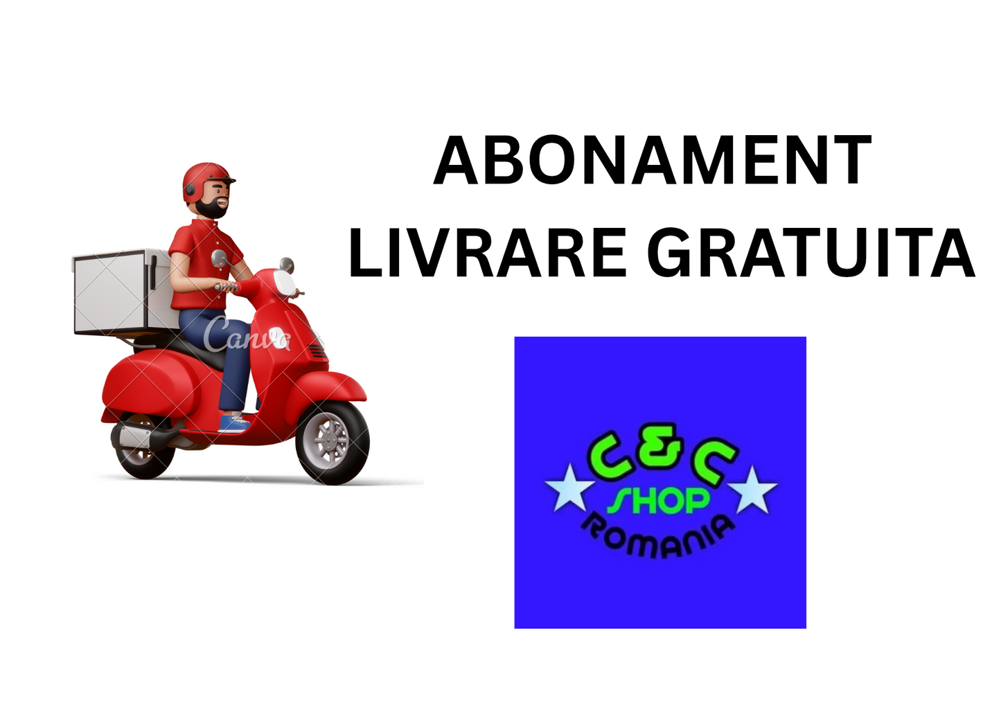 ABONAMENT 1 LUNĂ LIVRARE GRATUITA