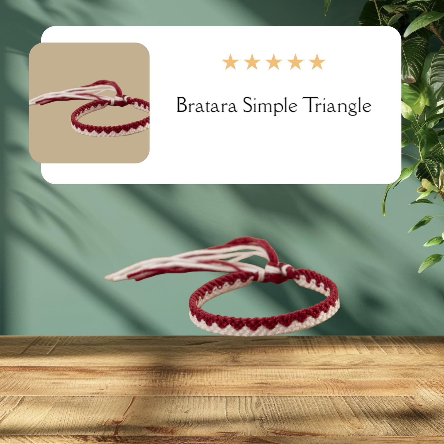 Bratara Simple Triangle
