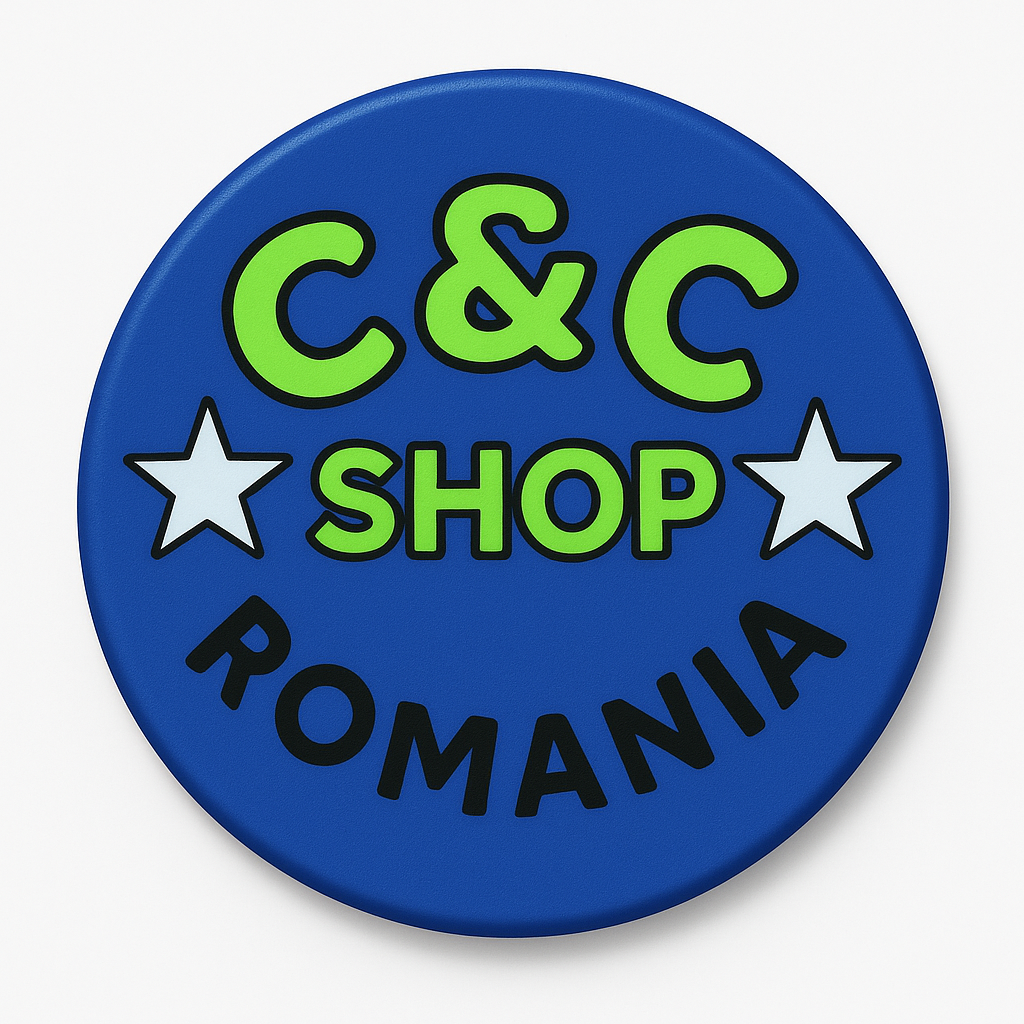 Insigna Tip pin Cu Sigla C&C Shop România
