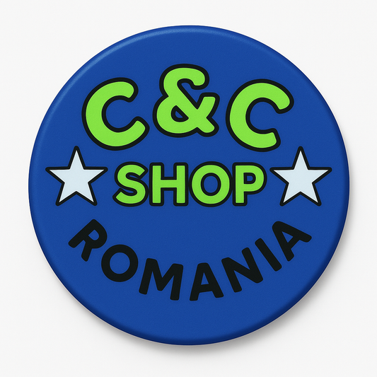Insigna Tip pin Cu Sigla C&C Shop România