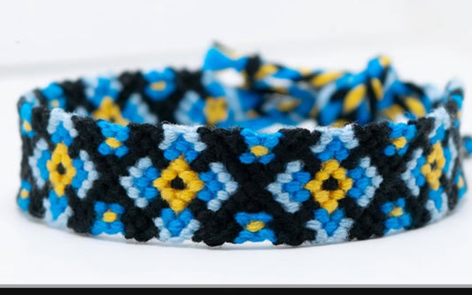 Bratara Diamond Flowers