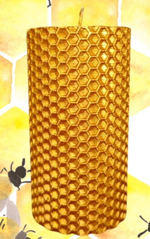 LUMANARE DIN CEARA DE ALBINE MODEL FAGURE MICĂ