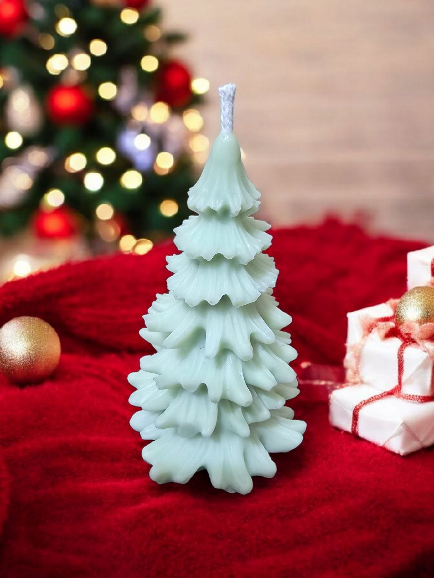 Lumanare Parfumata Brad 9.5 cm Înălțime