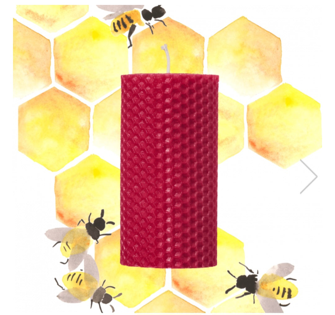 LUMANARE DIN CEARA DE ALBINE MODEL FAGURE MICĂ