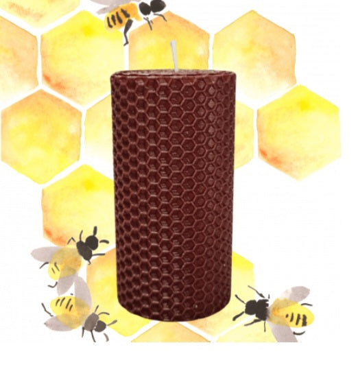 LUMANARE DIN CEARA DE ALBINE MODEL FAGURE MICĂ