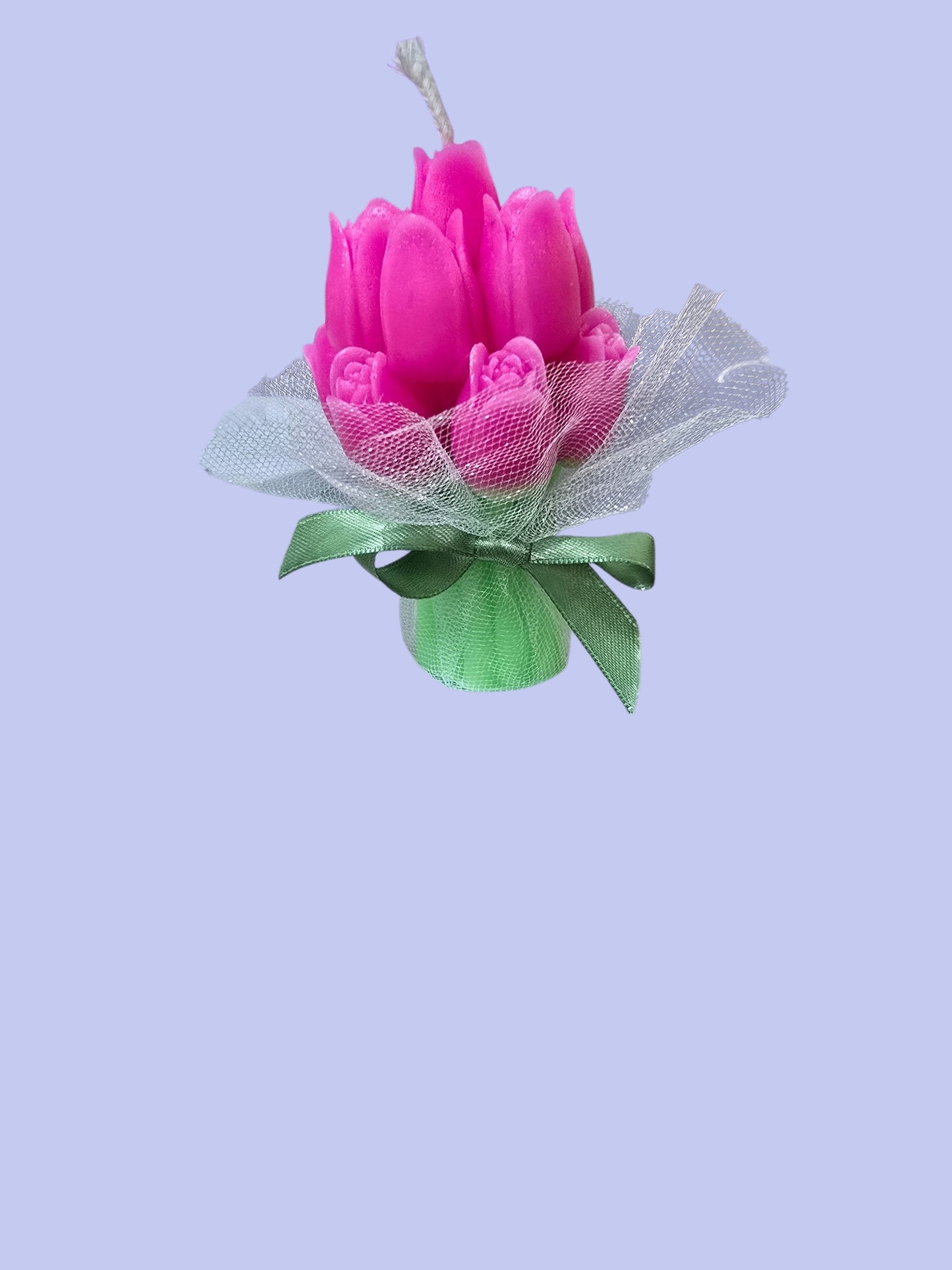 Lumanare Decorativă Parfumata Tip Buchet Lalele