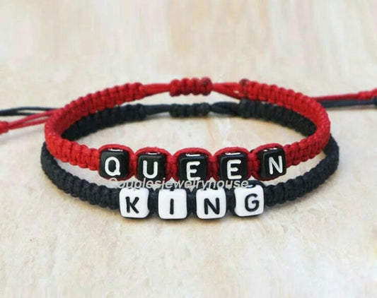 Set 2 Bratari Queen & King