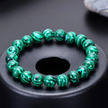 Bratara Malachit 8 Mm Pietre Vulcanice