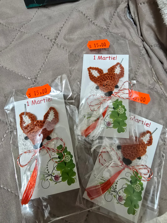 Mărțișor Lady Fox