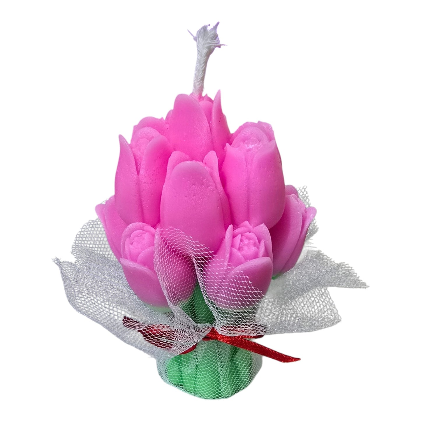 Lumanare Decorativă Parfumata Tip Buchet Lalele