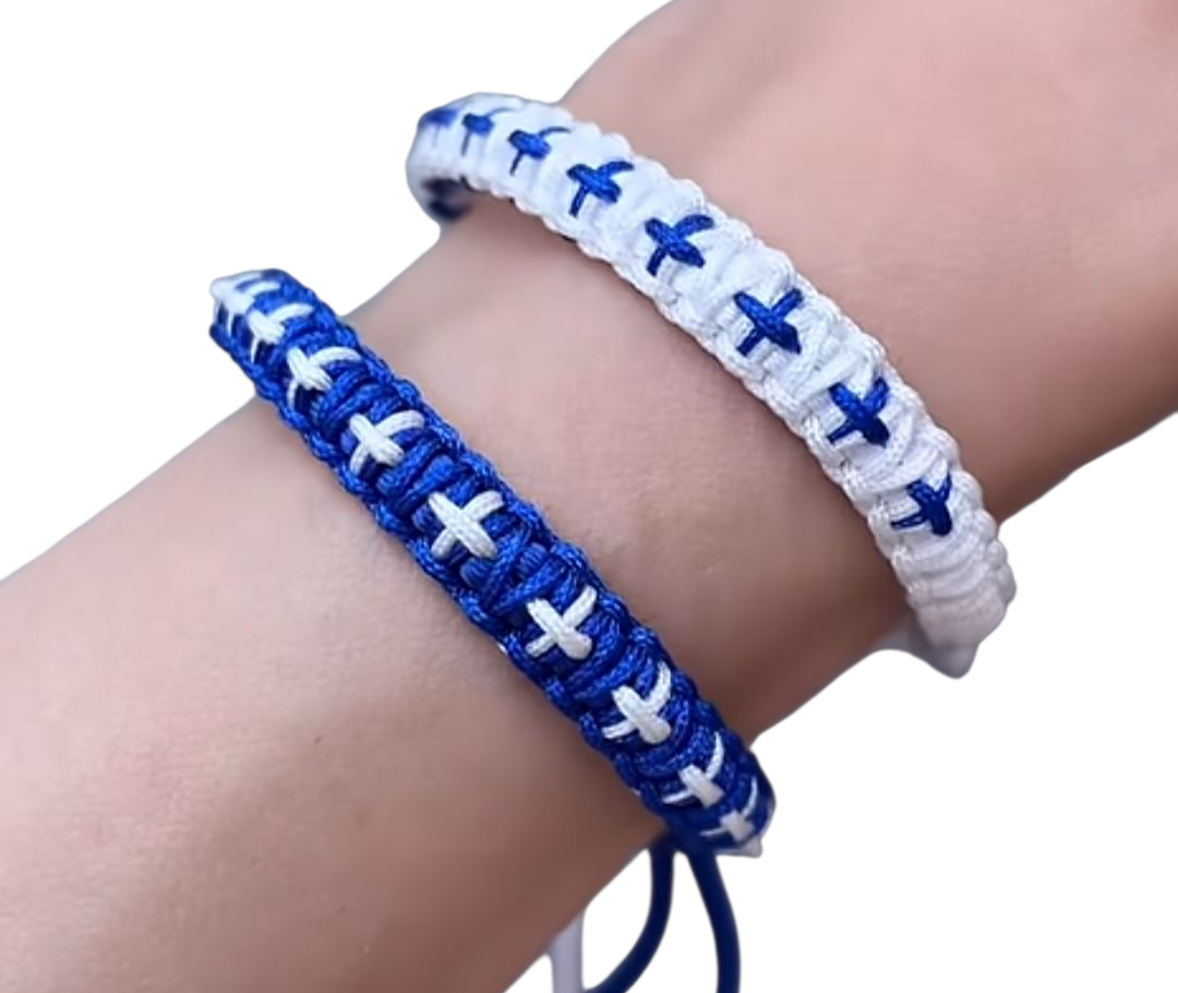 Bratara Tiny Little Crosses