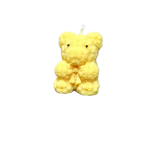 Urs Lumanare cu fundiță parfumat