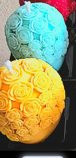 Lumanare Ou Spring Roses