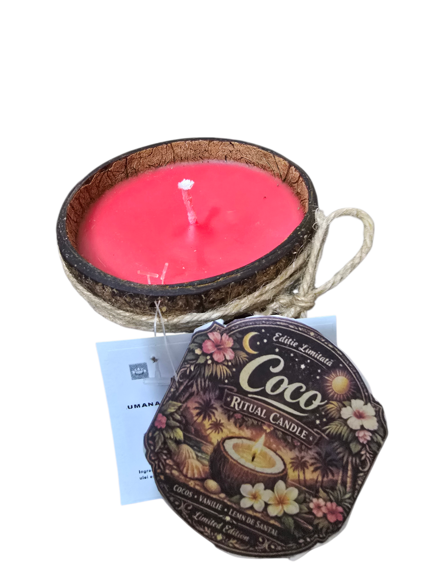 Lumanare Coco Ritual Bubble Gum Red