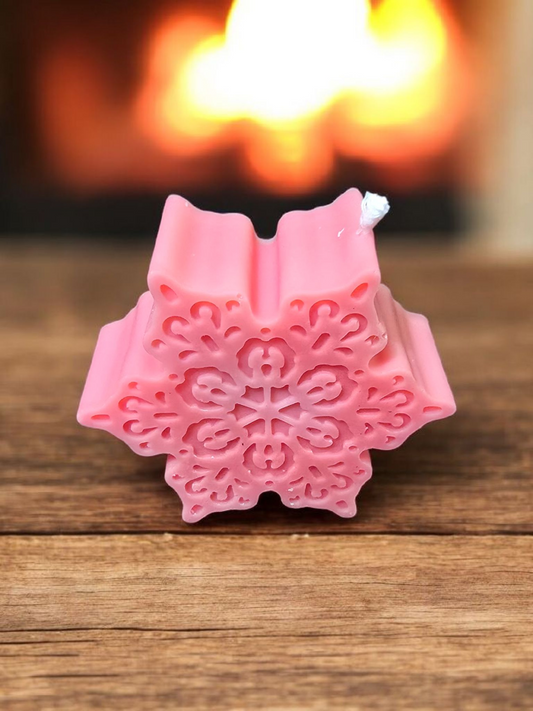 Lumanare Fulg Model Elegant Flower